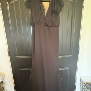 Lulu's Black Maxi Dress